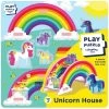 Storytime Toys 3D Unicorn Rainbow House Play Puzzle -Decor Home Shop 3D Unicorn Rainbow House Play Puzzle Toy STTPUHC 01
