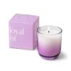 Paddywax Enneagram Loyalist Fig And Olive Jar Candle, 6 Oz. -Decor Home Shop 6 Loyalist Purple Ombre Glass Jar Candle EN0606 01