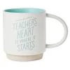Hallmark A Teacher's Heart Mug, 16 Oz. -Decor Home Shop A Teachers Heart Ceramic Mug 1MUG3555 01