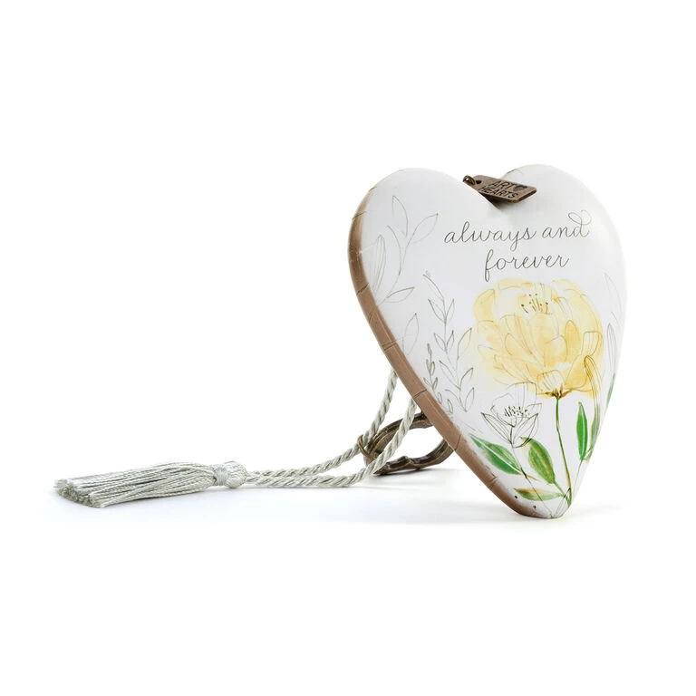 Decor Home Shop -Decor Home Shop Always Forever Heart Sculpture With Key 1003480432 02
