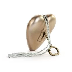 Demdaco Always & Forever Art Heart With Key Stand -Decor Home Shop Always Forever Heart Sculpture With Key 1003480432 03