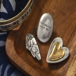 Demdaco Guardian Angel Wing Token -Decor Home Shop Angel Wing Pocket Token 1008100032 04