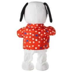 Hallmark Peanuts® Sunshine Vibe Snoopy Musical Plush With Motion, 13.5" 7 Hallmark Peanuts® Sunshine Vibe Snoopy Musical Plush With Motion, 13.5" -Decor Home Shop Animated Snoopy Stuffed Animal in Polka Dot Shirt 1PAJ3530 03