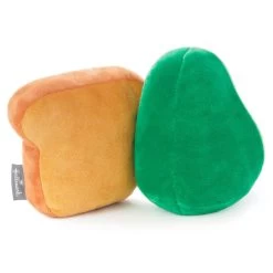 Hallmark Better Together Avocado And Toast Magnetic Plush, 5" -Decor Home Shop Avocado and Toast Magnetic Plush 1KID2091 03