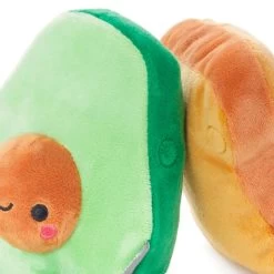 Hallmark Better Together Avocado And Toast Magnetic Plush, 5" -Decor Home Shop Avocado and Toast Magnetic Plush 1KID2091 05