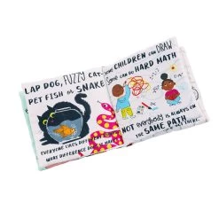 Mud Pie Be Kind Cloth Book -Decor Home Shop Be Kind Cloth Childrens Book 11480030 03