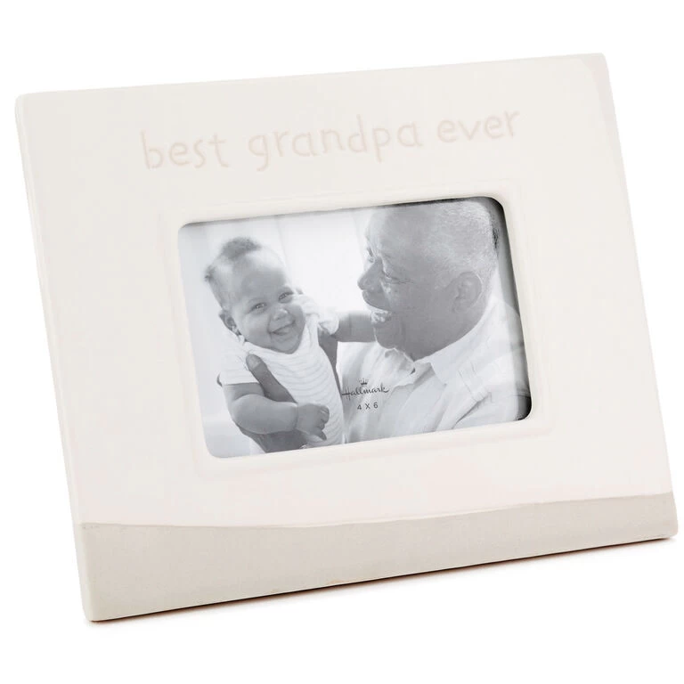 Hallmark Best Grandpa Ever Picture Frame, 4x6 3 Hallmark Best Grandpa Ever Picture Frame, 4x6