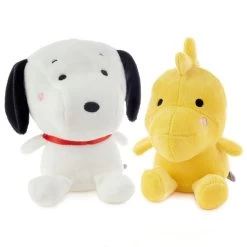 Hallmark Better Together Peanuts® Snoopy And Woodstock Magnetic Plush, 5.25" -Decor Home Shop Better Together Peanuts Snoopy Woodstock Magnetic Plush 1BTG1003 04