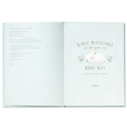 Hallmark Bible Blessings For Your Baby Boy Book -Decor Home Shop Bible Blessings for Your Baby Boy Book 1BOK1473 03
