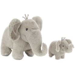 Hallmark Big And Little Elephant Singing Stuffed Animals With Motion, 8" -Decor Home Shop Big and Little Elephant Singing Plush With Motion 1BBY4694 03