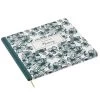 Hallmark In Loving Memory Floral Funeral Guest Book -Decor Home Shop Black and White Floral Guest Book for Funeral 1BMK1609 01