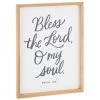 Hallmark Bless The Lord, O My Soul Wooden Quote Sign, 12x16 -Decor Home Shop Bless the Lord O My Soul Wooden Quote Sign 1SNN1052 01