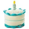 Hallmark Birthday Cake Musical Plush With Light -Decor Home Shop Blue and White Plush Birthday Cake With Candle 1BBY4860 01