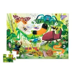 Crocodile Creek Backyard Bugs 36-Piece Floor Puzzle -Decor Home Shop Bugs and Insects 36Piece Floor Puzzle 40783 02