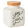 Hallmark Ceramic Joy Jar And Notepad, Set Of 2 -Decor Home Shop Ceramic Joy Jar and Note Pad 1SNN1080 01