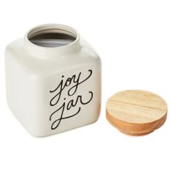 Hallmark Ceramic Joy Jar And Notepad, Set Of 2 -Decor Home Shop Ceramic Joy Jar and Note Pad 1SNN1080 02