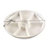 Mud Pie Veggie Dip Serving Tray And Tongs, Set Of 2