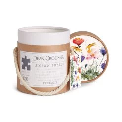 Demdaco Wildflowers 120-Piece Puzzle -Decor Home Shop Colorful Wildflowers Jigsaw Puzzle in Canister 1004610115 03