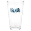Hallmark Grandpa: Like A Dad, Only Cooler Pint Glass, 16 Oz. -Decor Home Shop Cool Grandpa Pint Glass 1BRW3230 01