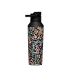 Corkcicle Radiant Garden Stainless Steel Sport Canteen, 20 Oz. -Decor Home Shop Corkcicle Black Floral Insulated Water Bottle 2020PRG 01