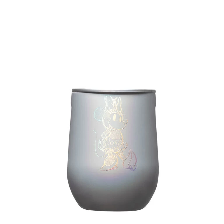 Corkcicle Disney Heritage Minnie Mouse Sketch Stemless Cup, 12 Oz.