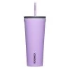 Corkcicle Sun-Soaked Lilac Stainless Steel Tumbler, 24oz. -Decor Home Shop Corkcicle Lilac Tumbler With Lid and Straw 2224SSL 01