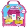 Crayola Scribble Scrubbie Pets Backyard Bungalow Coloring Set -Decor Home Shop Crayola Bungalow for Pets Color and Wash Creative Set 11CRA2059 01