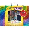 Crayola Imagination Art Set -Decor Home Shop Crayola Imagination Art Set in Carrying Case 41053 01