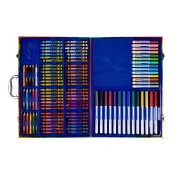 Crayola Imagination Art Set -Decor Home Shop Crayola Imagination Art Set in Carrying Case 41053 03