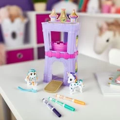 Crayola® Scribble Scrubbie Peculiar Pets Palace Coloring Set -Decor Home Shop Crayola Unicorn Yeti in Palace Color Wash Toy 747357 03