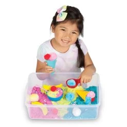 Faber-Castell Creativity For Kids Sensory Bin Ice Cream Shop Play Set -Decor Home Shop Creativity for Kids Sensory Play Ice Cream Shop Kit 6280000 04
