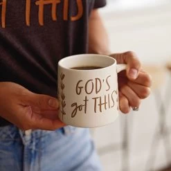 Hallmark God's Got This Mug, 14 Oz. -Decor Home Shop DaySpring Gods Got This Coffee Mug 1REL2041 02