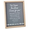 Hallmark The Plans I Have For You Framed Quote Sign, 8x10 -Decor Home Shop DaySpring I Know the Plans God Has Wood Quote Sign 1REL2014 01