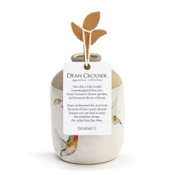 Demdaco Hummingbirds In Flight Ceramic Vase -Decor Home Shop Dean Crouser Hummingbirds in Flight Ceramic Vase 1004610165 03