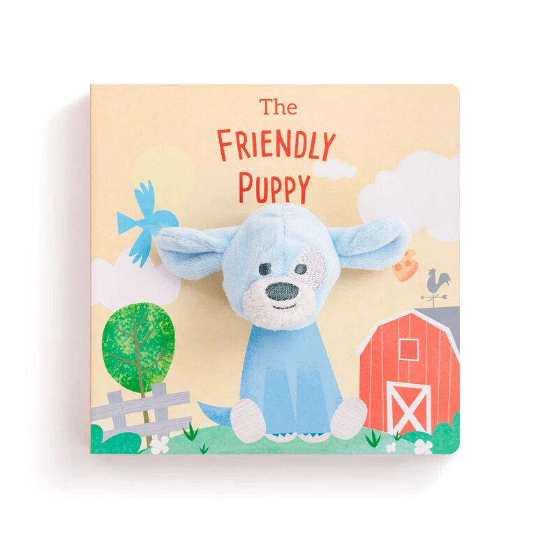 Demdaco The Friendly Puppy Finger Puppet Board Book 3 Demdaco The Friendly Puppy Finger Puppet Board Book