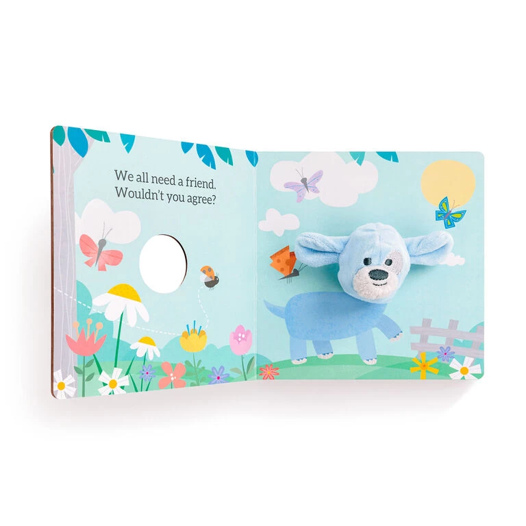 Demdaco The Friendly Puppy Finger Puppet Board Book 4 Demdaco The Friendly Puppy Finger Puppet Board Book - Image 2