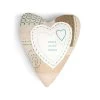 Demdaco Heart Of The Family Heart-Shaped Pillow -Decor Home Shop Demdaco Heart of the Family HeartShaped Pillow 1004540131 01