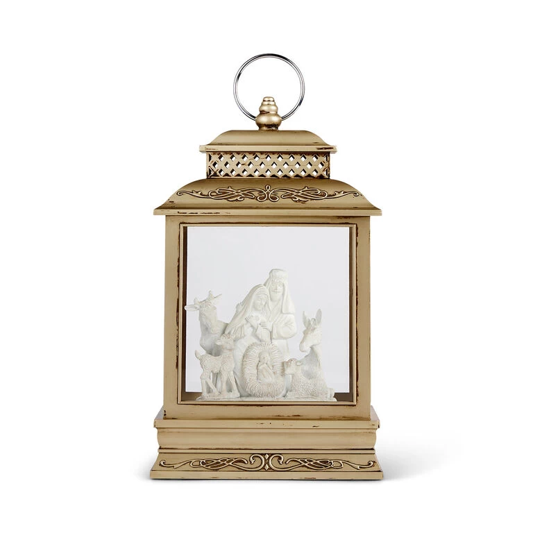 Demdaco Nativity Scene Musical Lantern With LED Light 3 Demdaco Nativity Scene Musical Lantern With LED Light