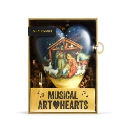 Demdaco O Holy Night Musical Art Heart With Stand -Decor Home Shop Demdaco O Holy Night Musical Art Heart Ornament 2020230604 03