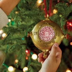 Demdaco Santa's Kindness Ornament And Journal, Set Of 2 -Decor Home Shop Demdaco Santas Kindness Ornament and Journal 2020230445 06