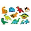 Crocodile Creek Dinosaurs 2-Piece Beginner Puzzles For Kids, Set Of 10