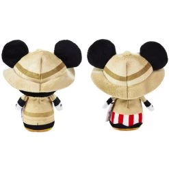 Hallmark Itty Bittys® Walt Disney World 50th Anniversary Jungle Cruise Mickey And Minnie Plush, Set Of 3 -Decor Home Shop Disney Jungle Cruise Boat Mickey and Minnie itty bittys 1KDD2118 04