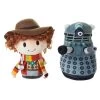 Hallmark Itty Bittys® Doctor Who The Fourth Doctor And Dalek Plush, Set Of 2 -Decor Home Shop Doctor Who Fourth Doctor and Dalek Plush itty bittys 1KDD2078 01