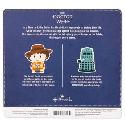 Hallmark Itty Bittys® Doctor Who The Fourth Doctor And Dalek Plush, Set Of 2 -Decor Home Shop Doctor Who Fourth Doctor and Dalek Plush itty bittys 1KDD2078 04