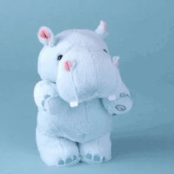 Hallmark Hug 'n' Sing Tootin' Hippo Singing Stuffed Animal With Motion, 10" -Decor Home Shop Farting Hippo Musical Stuffed Animal With Motion 1PSB2193 02