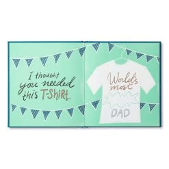 Dad, I Wrote A Book About You Fill-in-the-Blanks Book -Decor Home Shop FillintheBlanks Book for Dad 6956 03