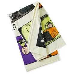 Hallmark Peanuts® Franken-Snoopy Comic Blanket, 50x60 -Decor Home Shop Frankenstein Snoopy Comic Strip Blanket 1HGN1516 02