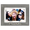 Malden Friends Gray Distressed Wood Picture Frame, 4x6/5x7 1 Malden Friends Gray Distressed Wood Picture Frame, 4x6/5x7 -Decor Home Shop Friends Gray Wood Matted Picture Frame 331646 01