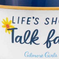 Hallmark Gilmore Girls Life's Short, Talk Fast Popcorn Bowl -Decor Home Shop Gilmore Girls Lifes Short Talk Fast Popcorn Bowl 1PCL1010 04
