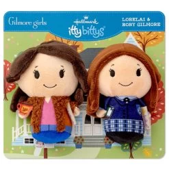 Hallmark Itty Bittys® Gilmore Girls Lorelai And Rory Gilmore Plush, Set Of 2 -Decor Home Shop Gilmore Girls Rory and Lorelai Plush itty bittys 1KDD2138 03